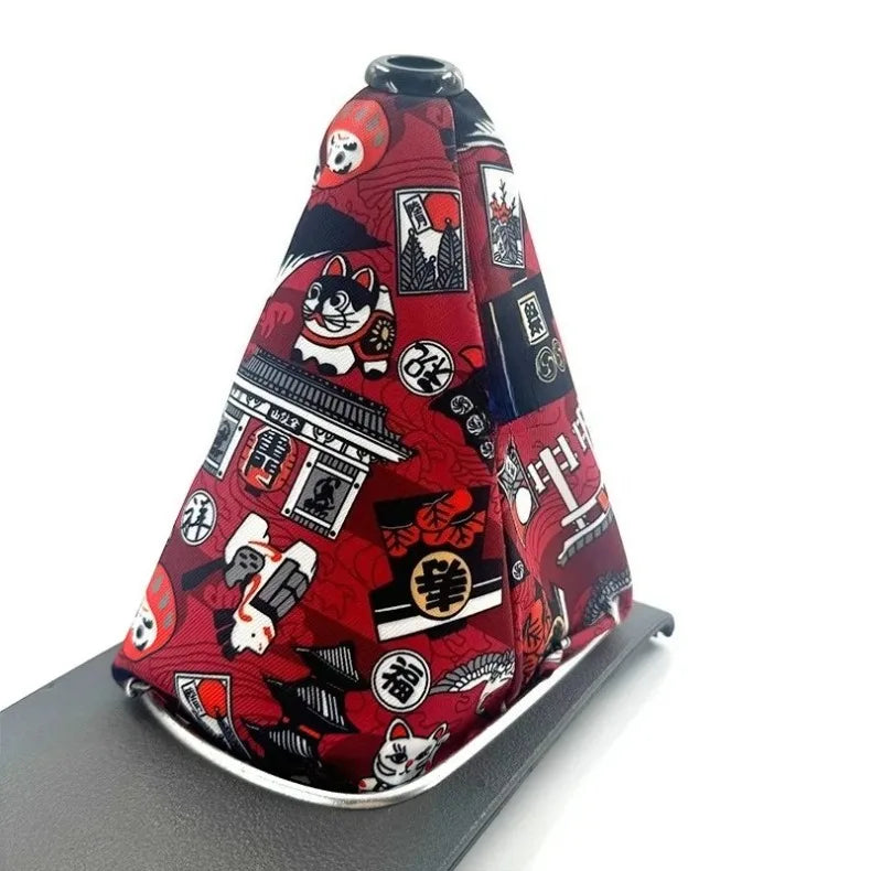 Japanese Kimono Style Car Gear Shift Knob Cover - 11