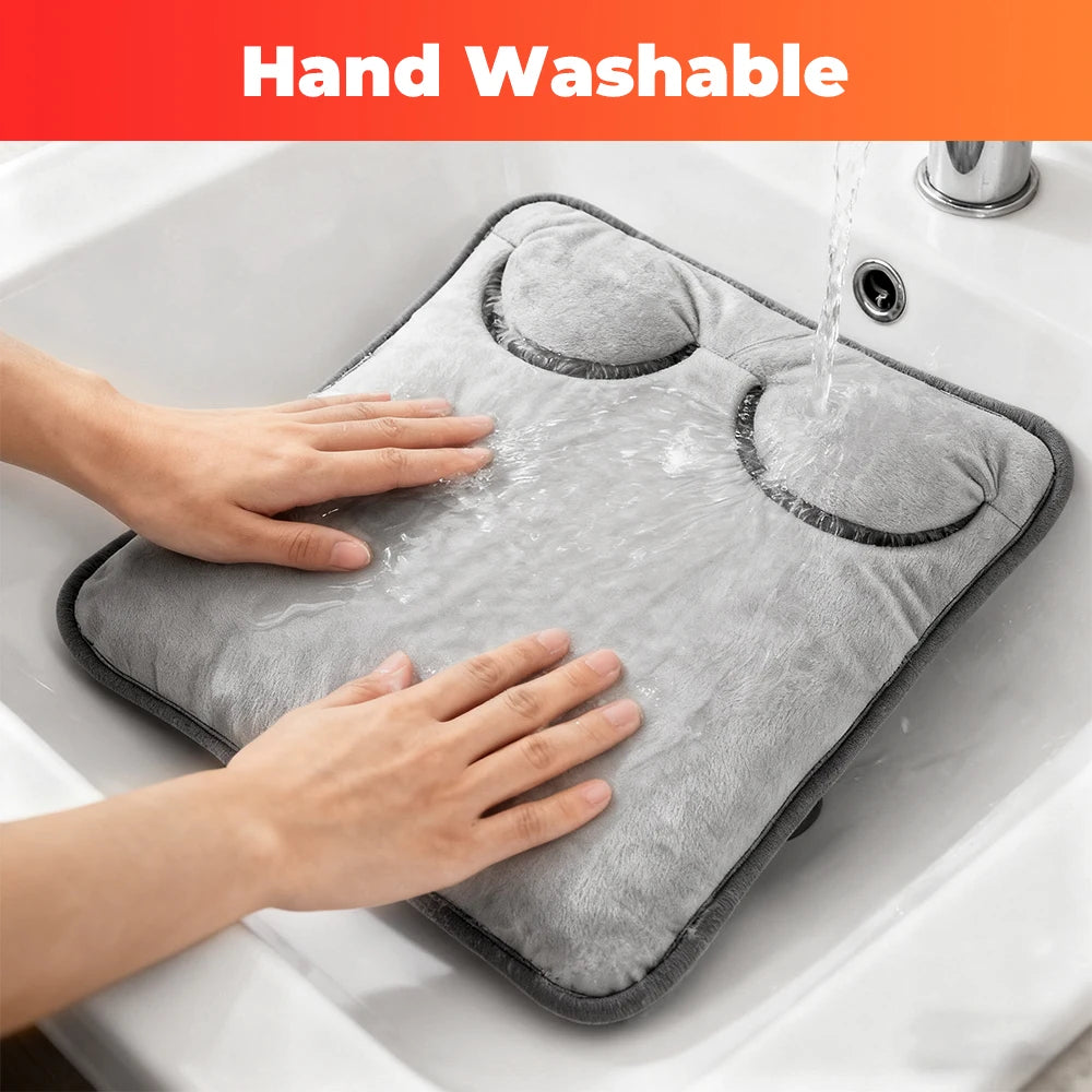 Electric Heated Foot Warmer with 4-Level Temperature and Timer