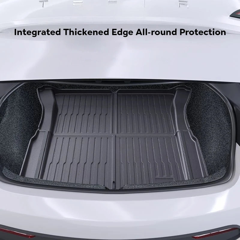 TPE Waterproof Trunk Mat Set for 2025 Model Y Juniper - 2