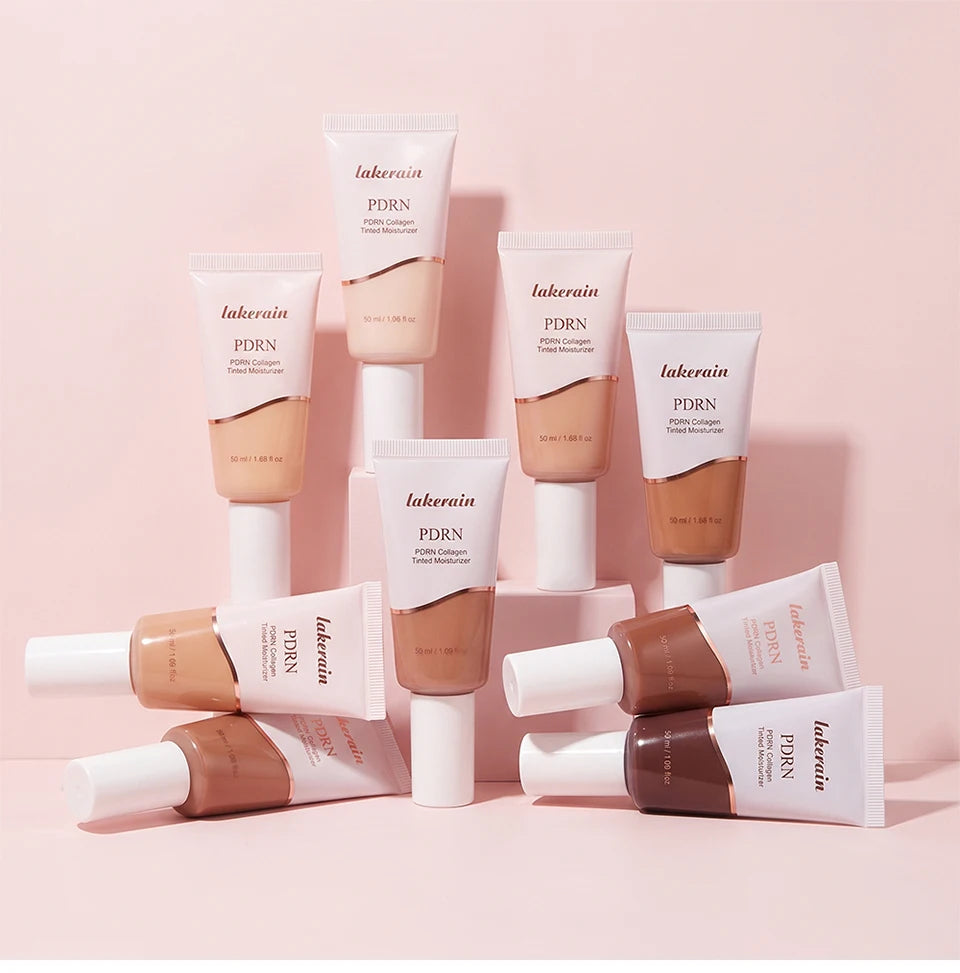 PDRN Collagen Tinted Moisturizer for Radiant Skin Glow - 17