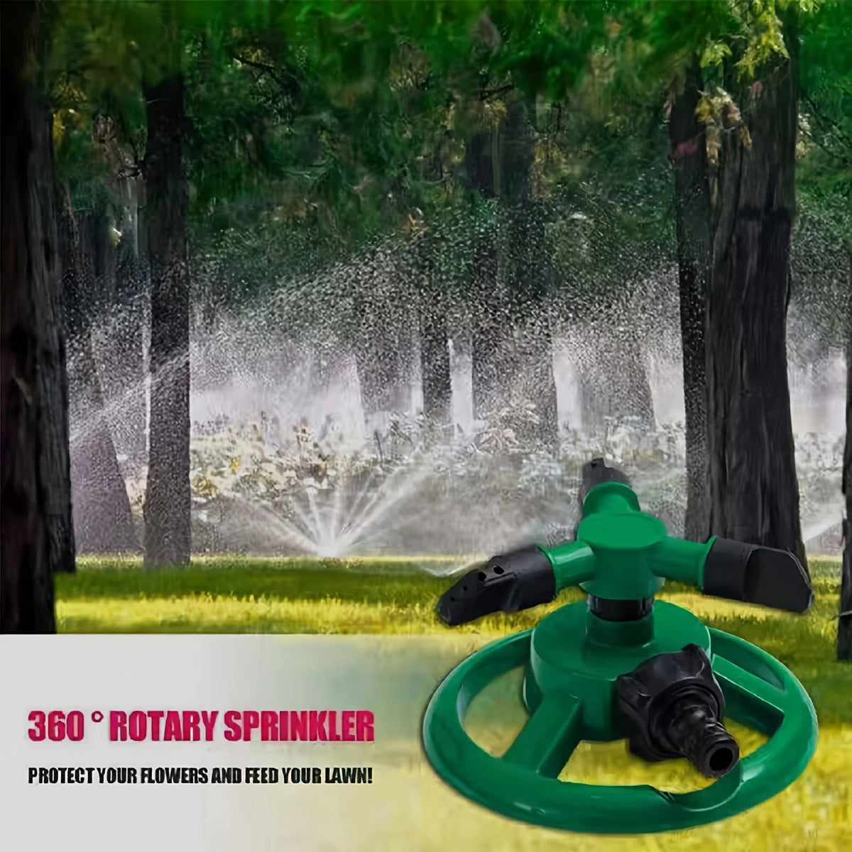 360 Degree Rotating Garden Lawn Sprinkler