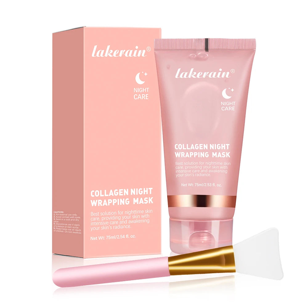 Collagen Night Wrapping Peel-Off Face Mask for Skin Firming - 35