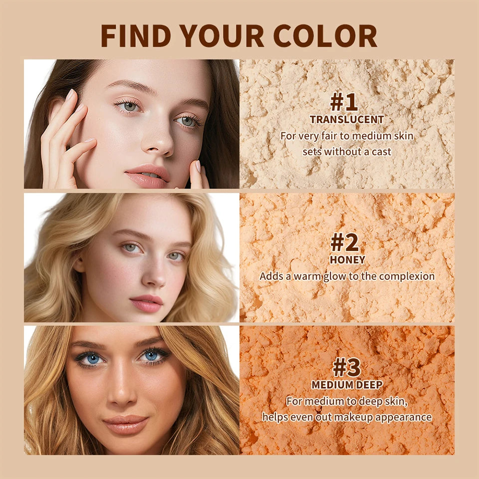Translucent Oil-Control Loose Setting Powder
