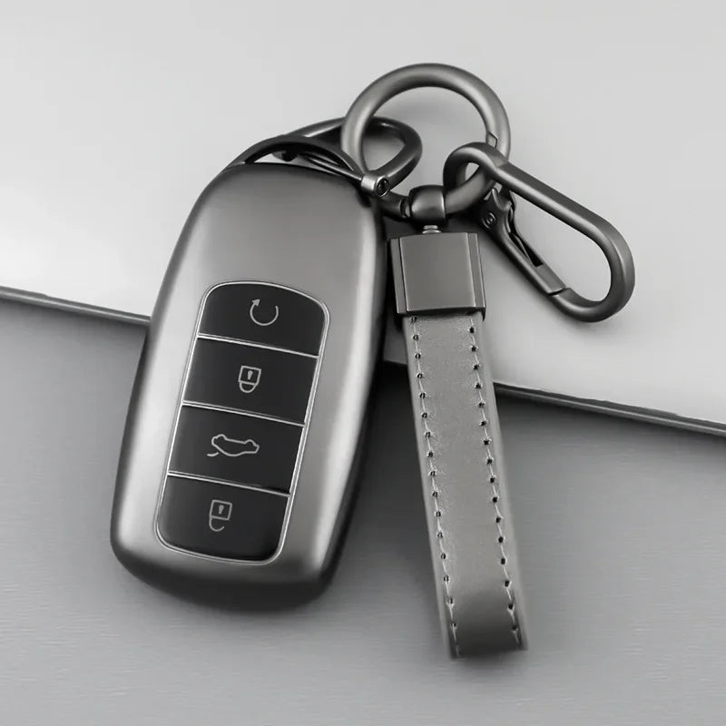 Protective TPU Car Key Case Cover for Chery Tiggo Models - 10