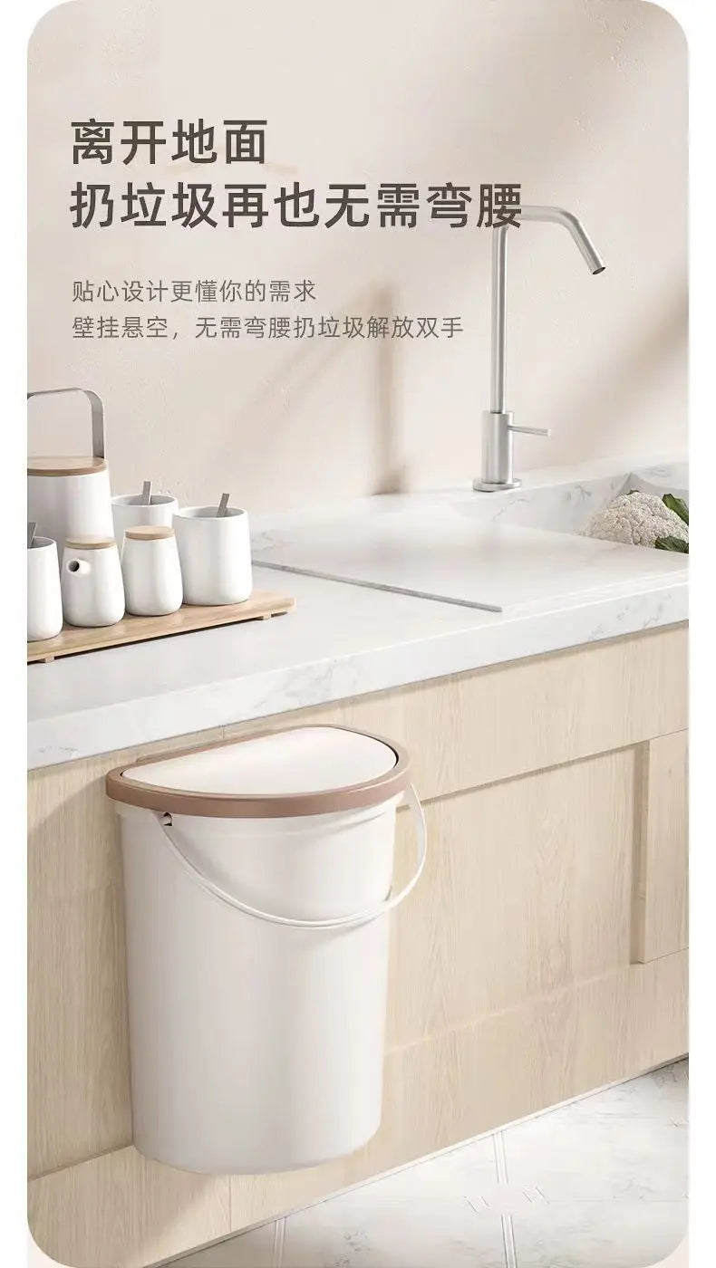 Wall-Mountable Trash Bin for RV, Camping, and Kitchen - 11