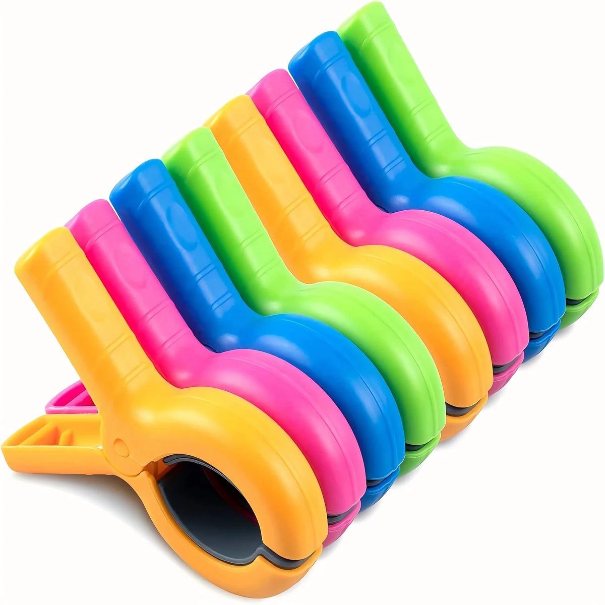 Heavy-Duty Beach Towel Clips for Pool Chairs and Cruises