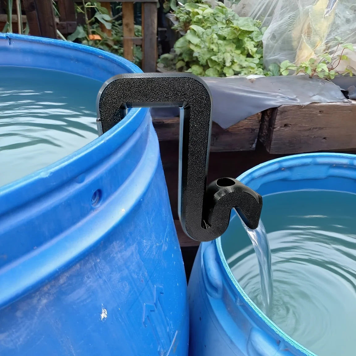 Self-Suction Garden Hose Drain Attachment for Flood Control - 8