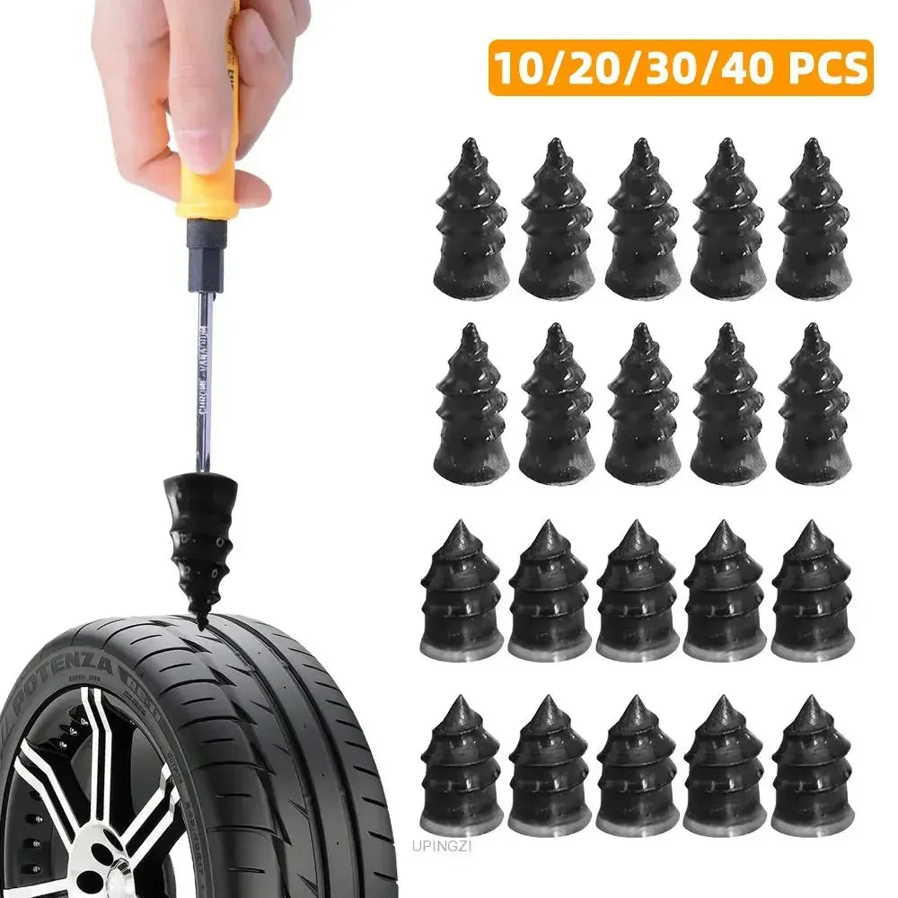 Universal Vacuum Tire Repair Nails for Emergency Puncture Fix - 1