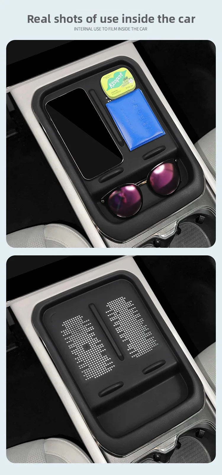Center Console Organizer and Charging Pad for Voyah Courage