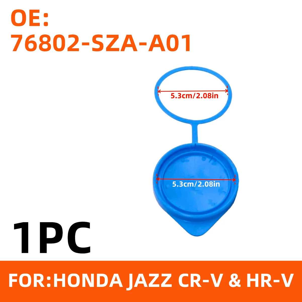 Replacement Windshield Washer Fluid Reservoir Tank Cap