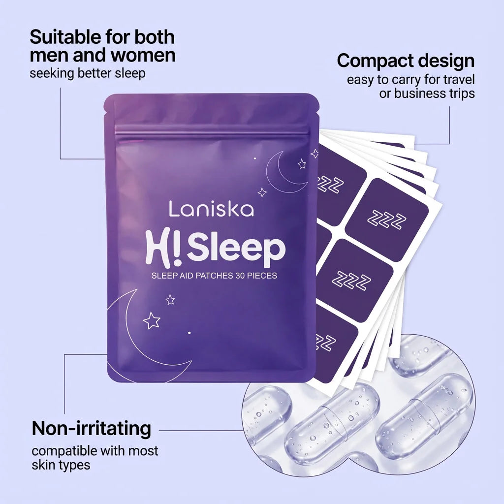 Natural Sleep Aid Patches for Insomnia Relief - 8