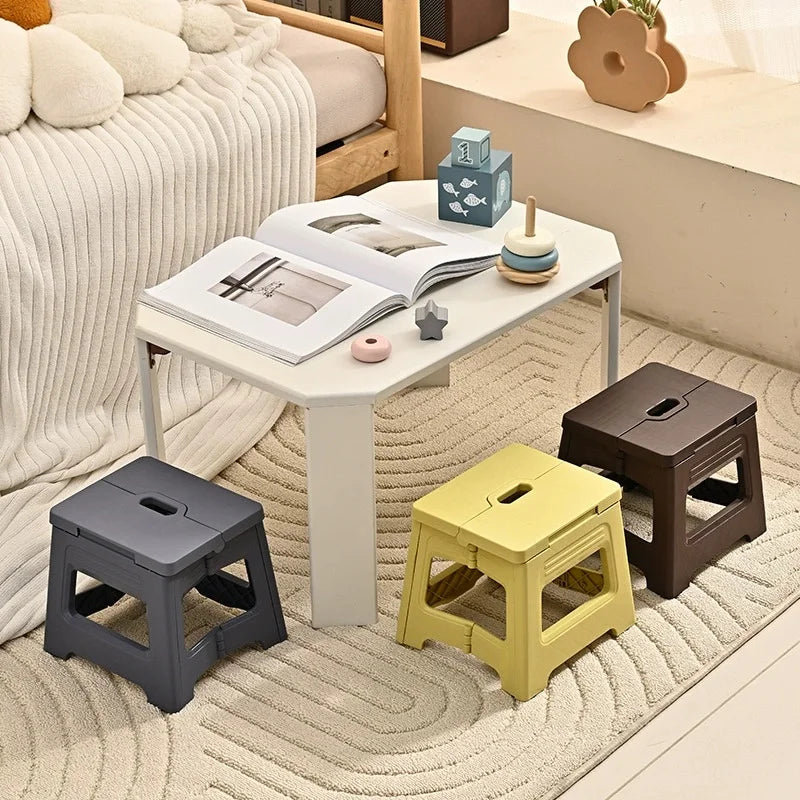 Portable Lightweight Folding Stool for Camping and Home Use - 3