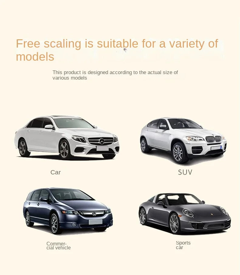 Floral Print Retractable Car Window Sunshade