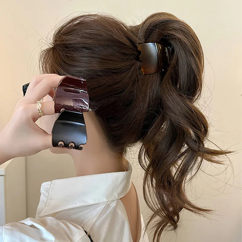 High Ponytail Volumizing Hair Claw Clip - 2