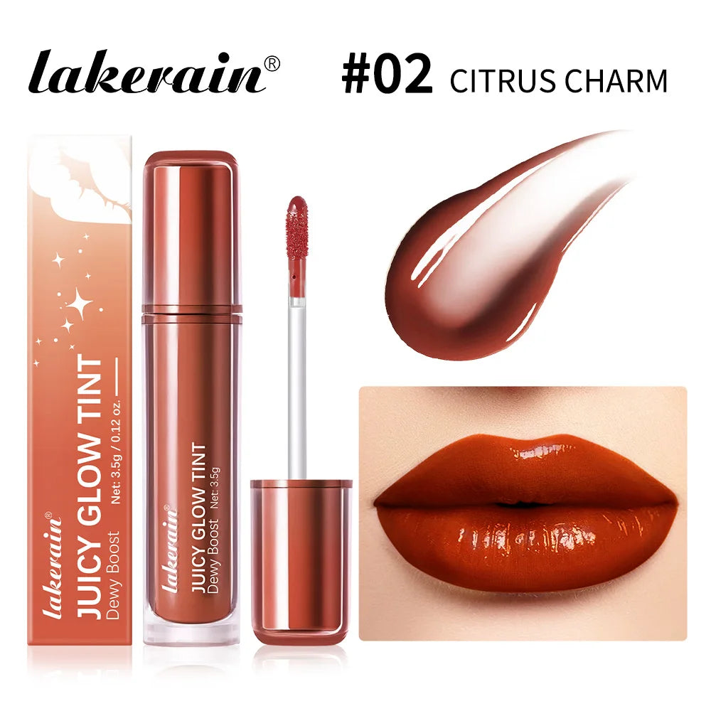 Mirror Shine Hydrating Lip Tint for Long-Lasting Plump Glow - 20