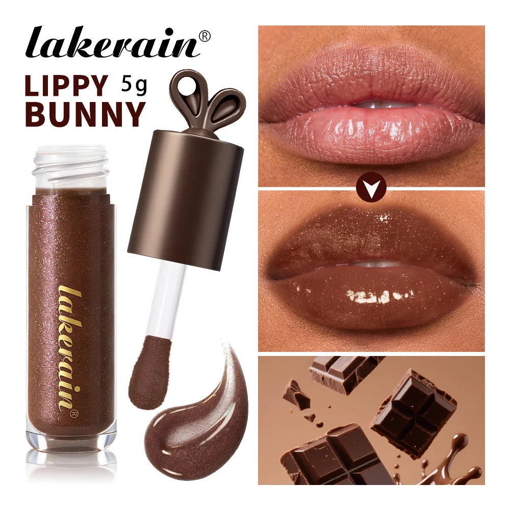 Honey and Chocolate Moisturizing Lip Gloss Set