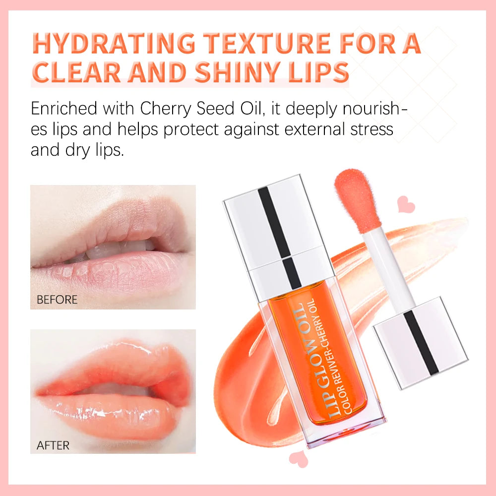 Hydrating Crystal Jelly Lip Glow Oil for Nourished Plump Lips - 3