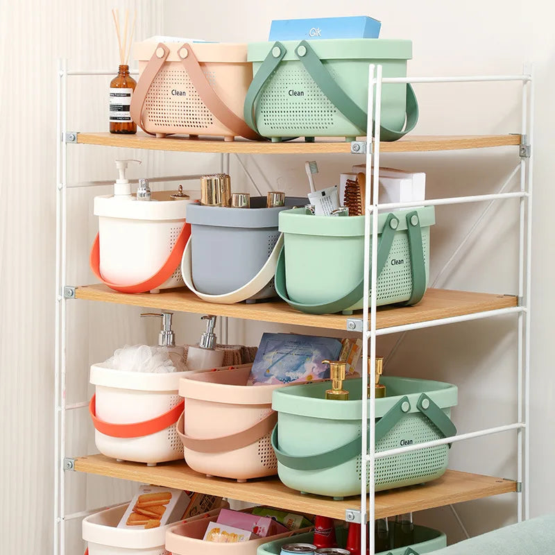Portable Bathroom Shower Caddy Organizer Basket