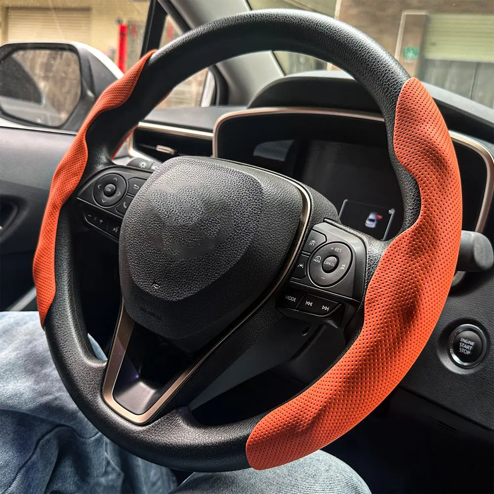 Non-Slip Universal Car Steering Wheel Cover Set - 3