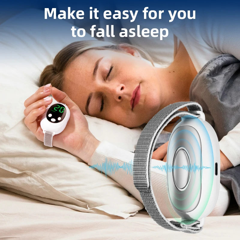 Microcurrent Handheld Sleep Aid and Stress Relief Device