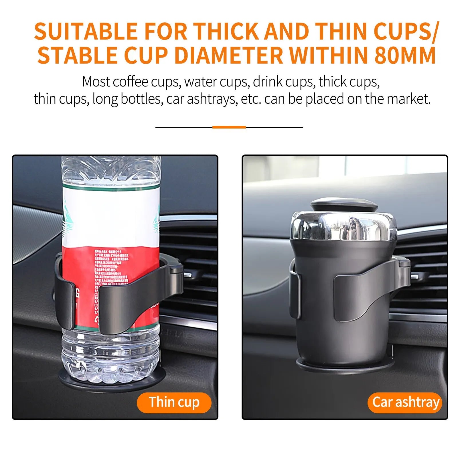 Universal Adjustable Car Air Vent Cup Holder - 9