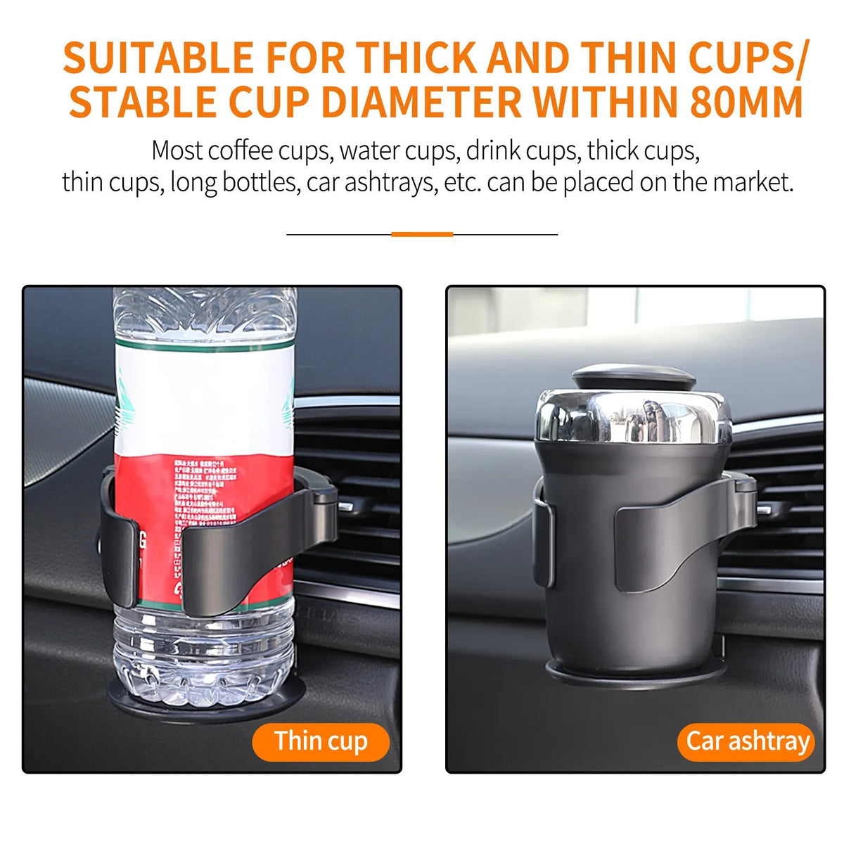 Universal Adjustable Car Air Vent Cup Holder