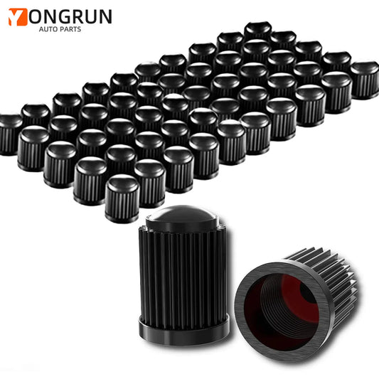 Universal Tire Valve Stem Caps Dust Covers for Cars Bikes and Trucks