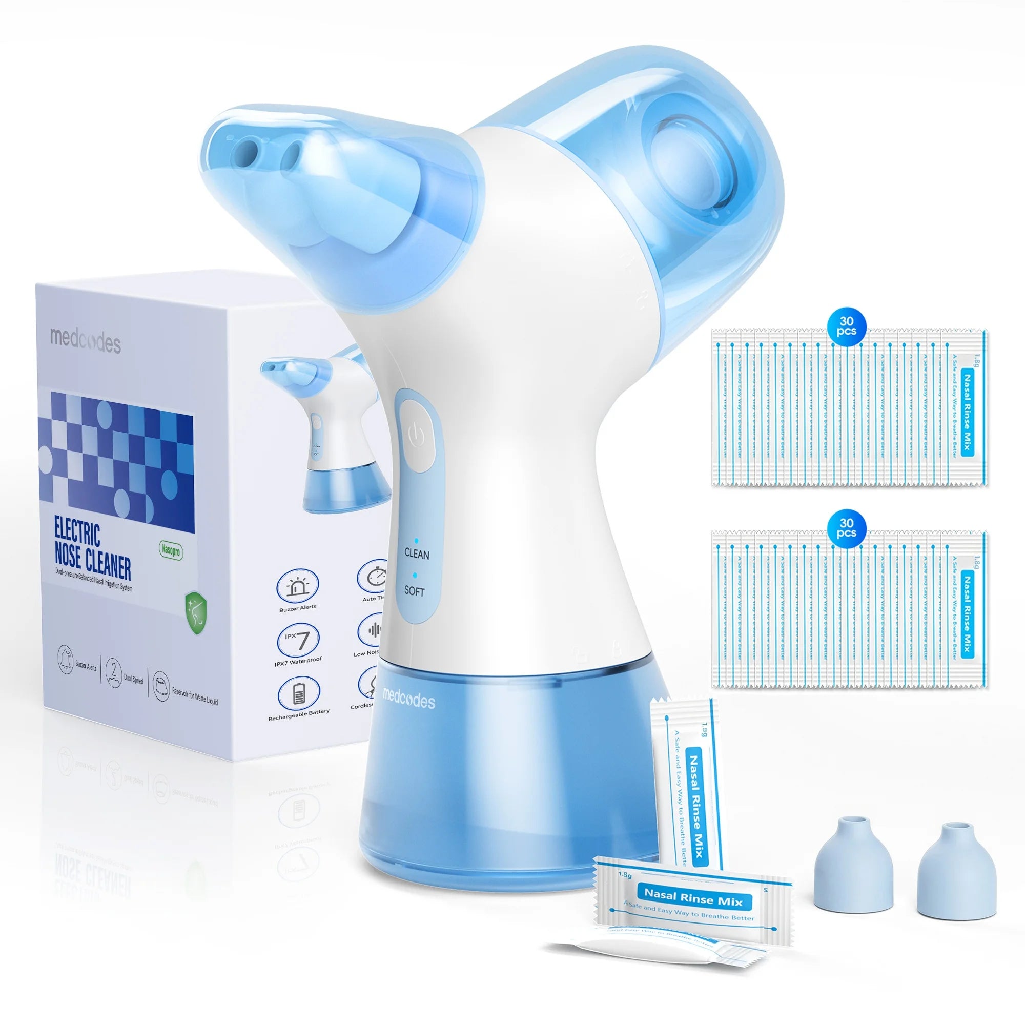 Electric Nasal Irrigation System for Sinus and Allergy Relief - 23