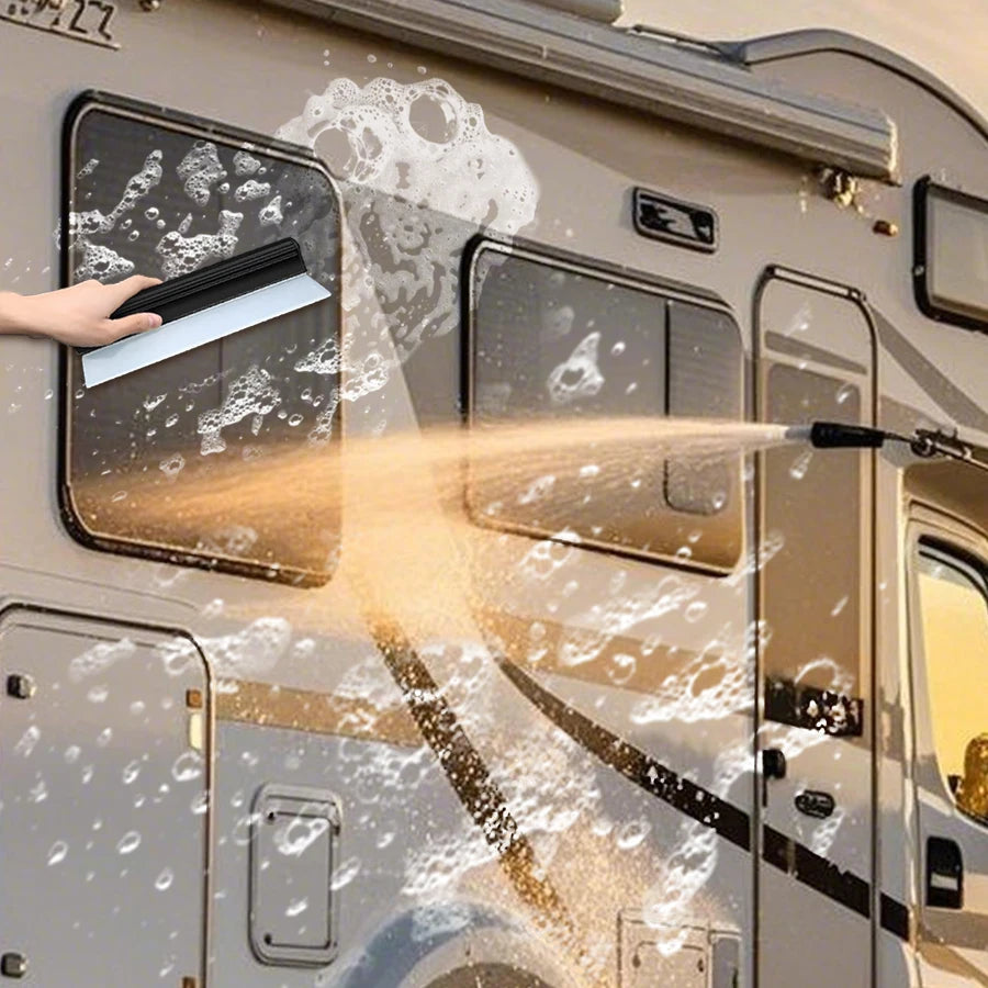 Flexible Silicone Car Window and Glass Cleaning Squeegee