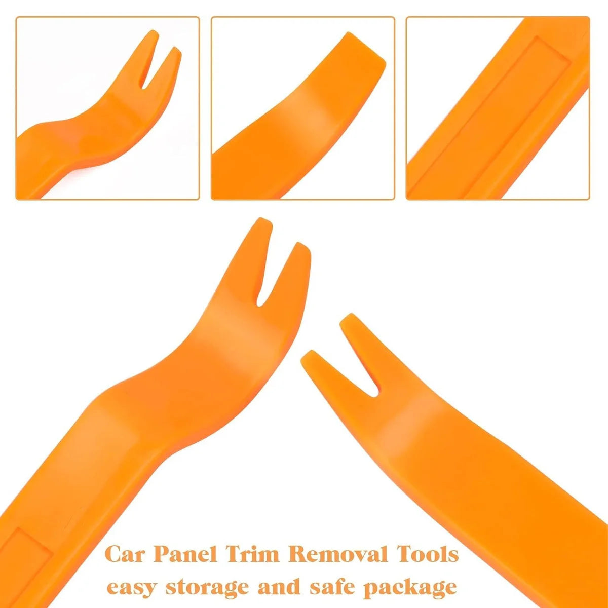 Car Trim Removal Tool Kit Plastic Pry Bar Set for Auto Panel Repair - 11