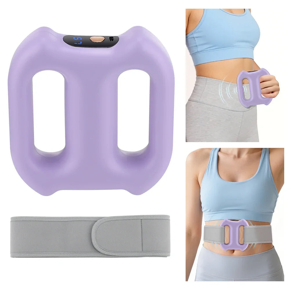 Electric Vibration Deep Tissue Massage Ring for Body Shaping - 1