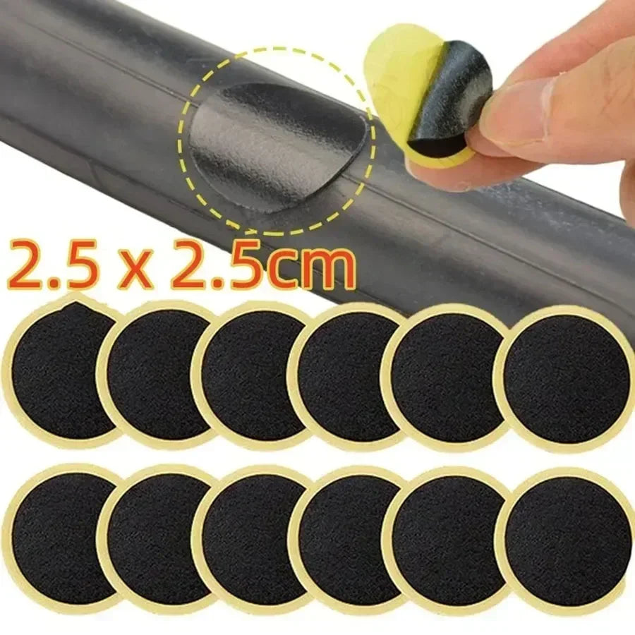 Glue-Free Bicycle Tire Repair Patches
