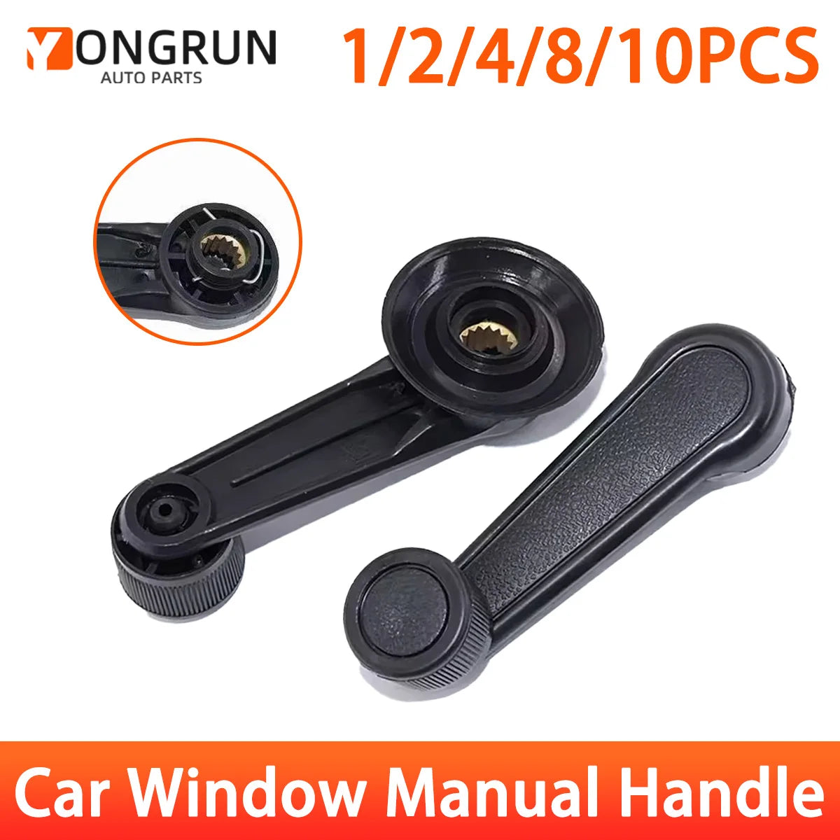 Universal Manual Car Window Crank Replacement Handle - 1