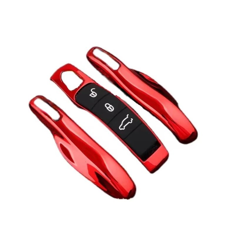 Replacement Remote Key Fob Shell Case Set for Porsche - 3