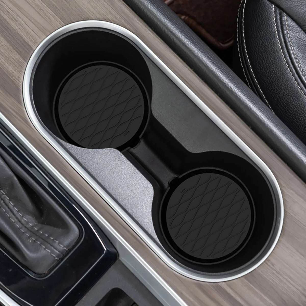 Universal Anti-Slip Car Cup Holder Silicone Mat