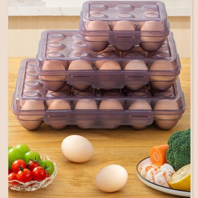 Stackable Egg Storage Organizer for Refrigerator