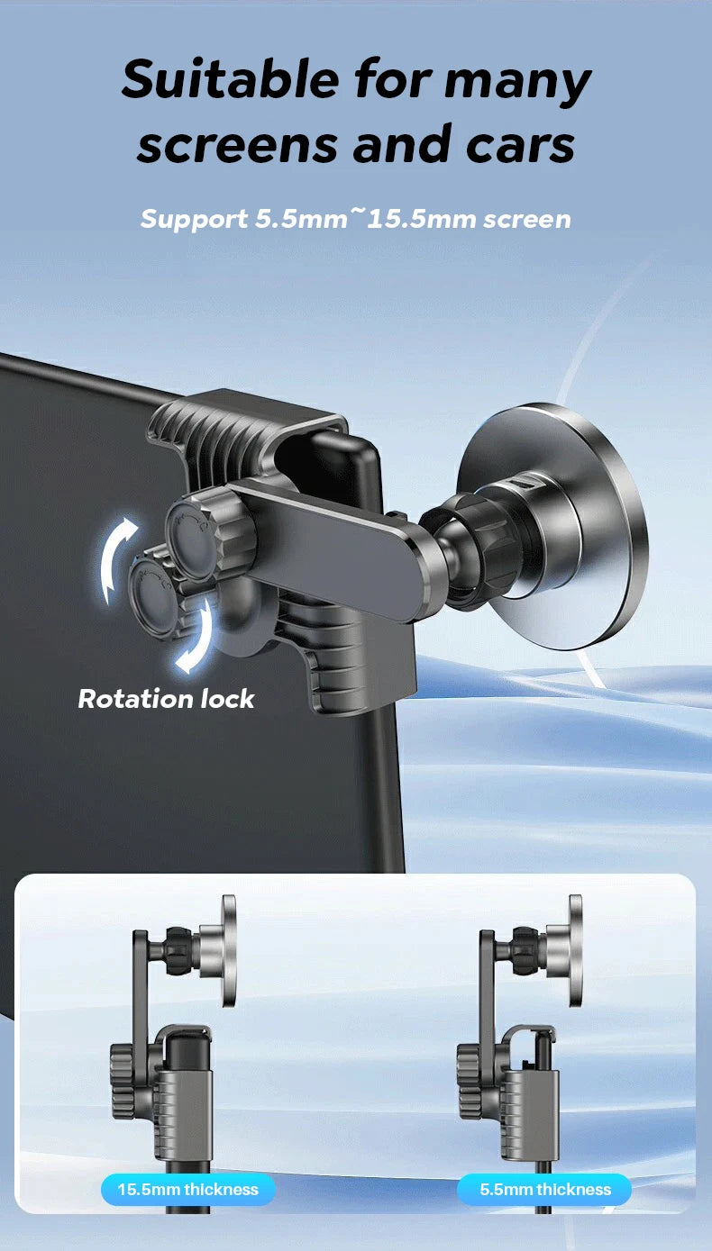 Magnetic Wireless Car Phone Mount for Dashboard Screens