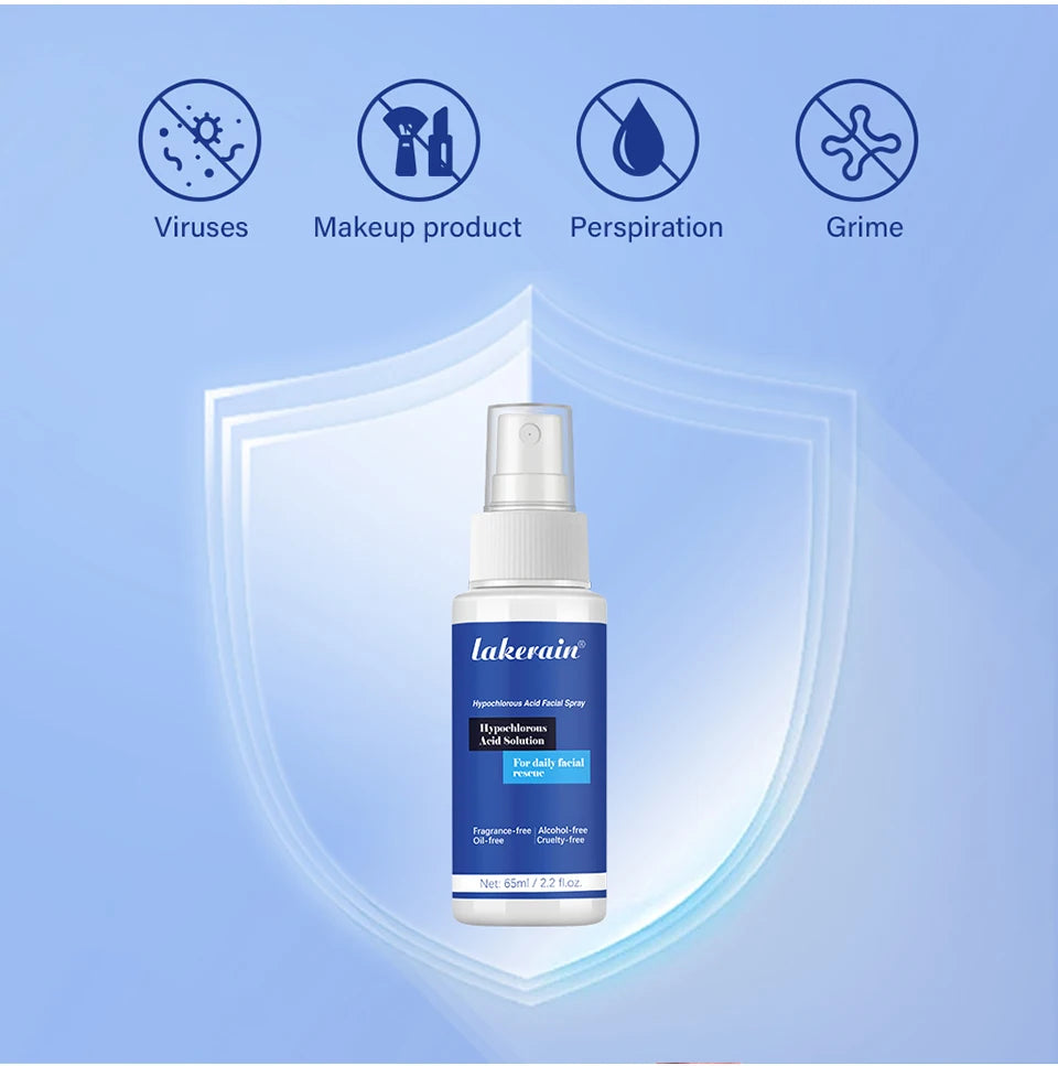 Hypochlorous Acid Soothing Facial Spray for Acne and Sensitive Skin