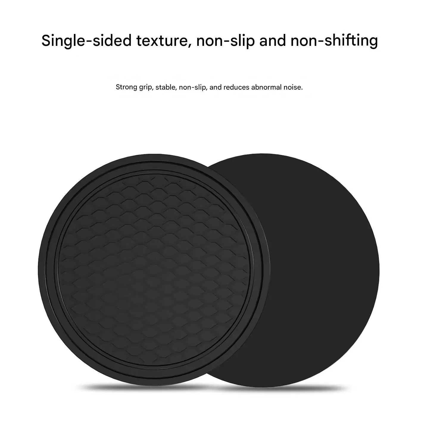 Anti-Slip Silicone Car Cup Holder Coasters - 3
