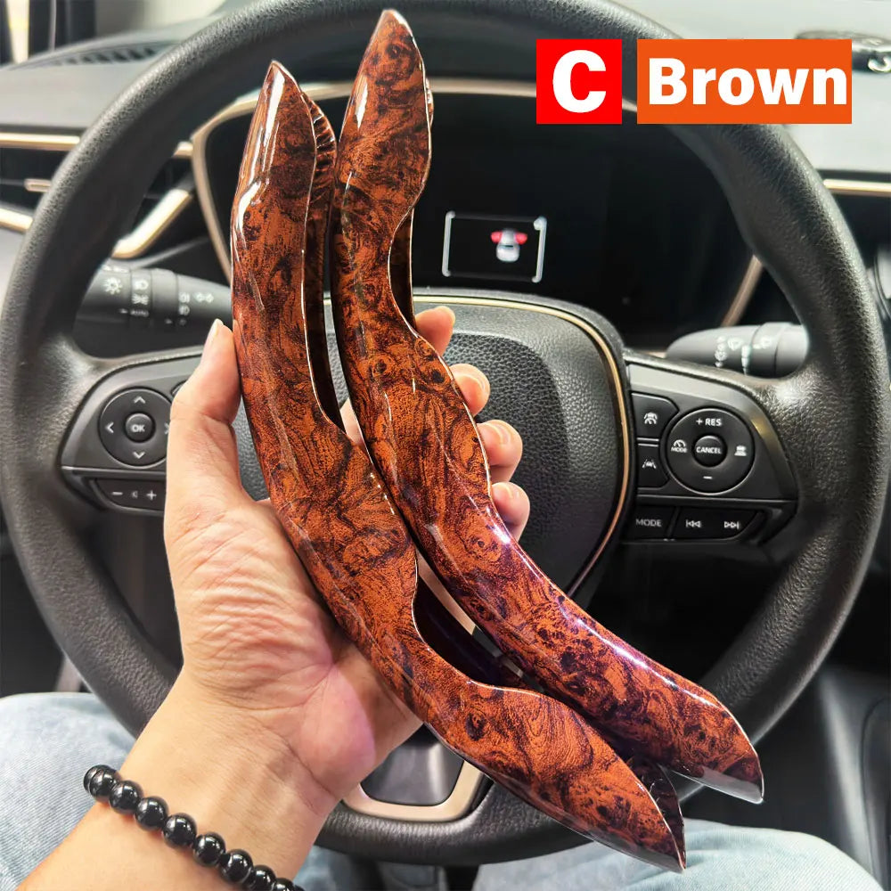 Universal Anti-Slip Car Steering Wheel Cover for 38cm Wheels - 13
