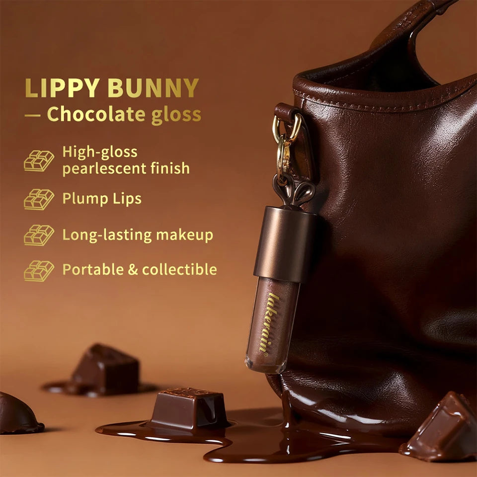 Honey and Chocolate Moisturizing Lip Gloss Set - 22