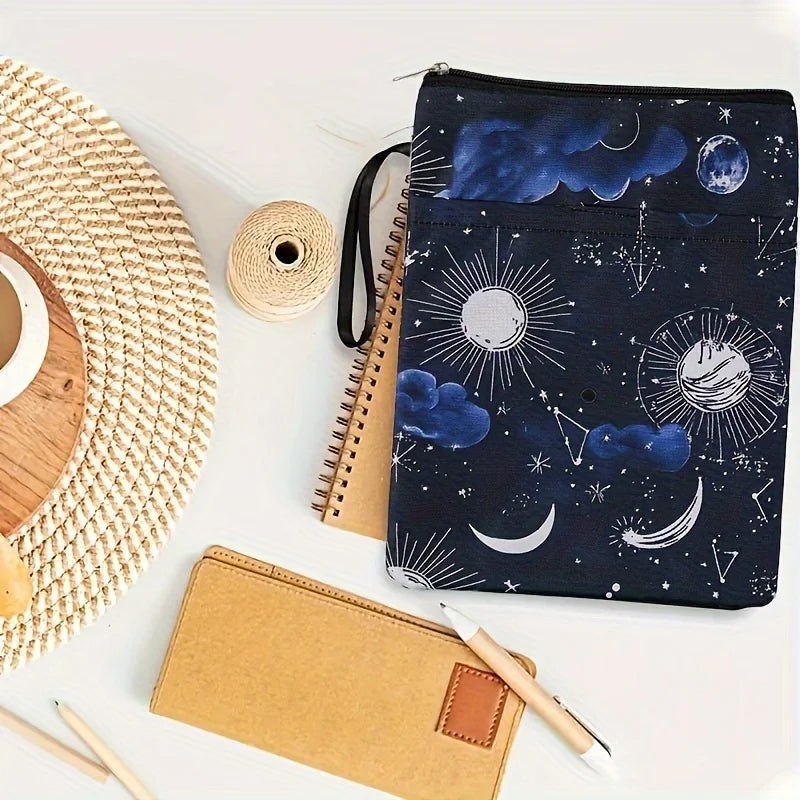 Protective Padded Book Sleeve with Zipper Closure - 3
