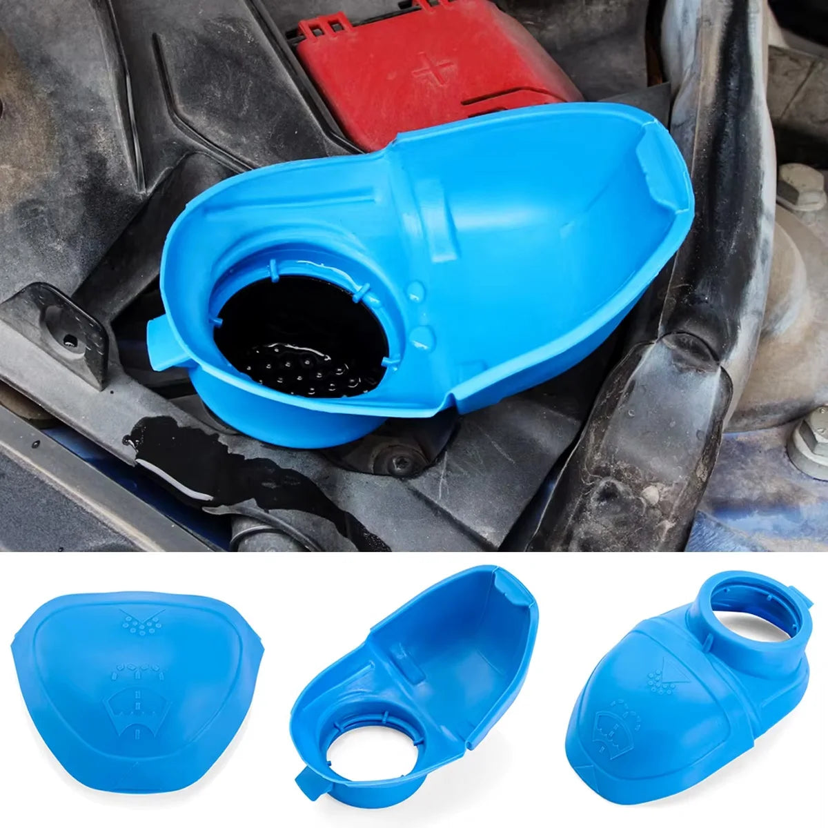 Windshield Washer Fluid Reservoir Funnel Cap for Skoda Volkswagen