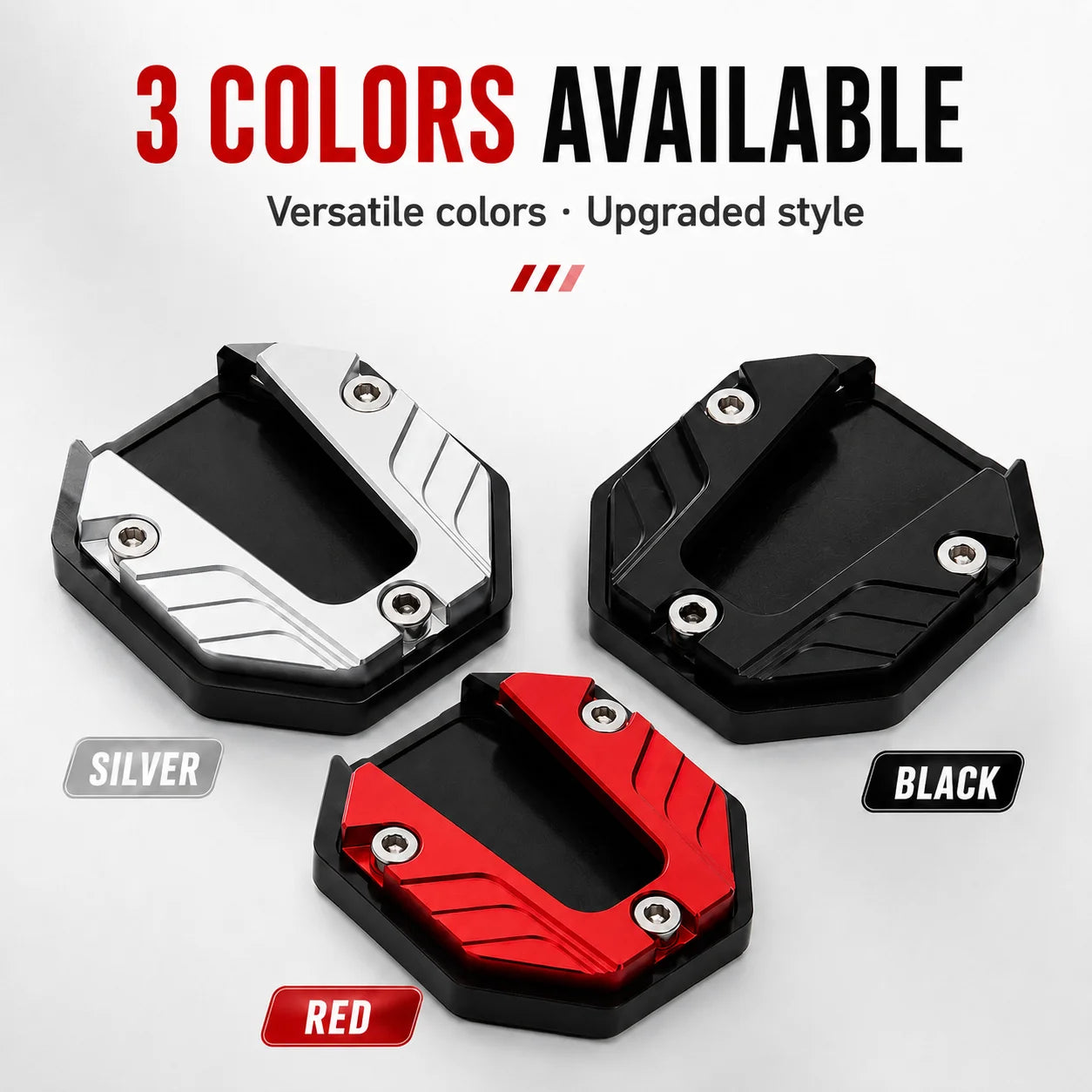 Motorcycle Kickstand Support Pad for Stable Parking - 11
