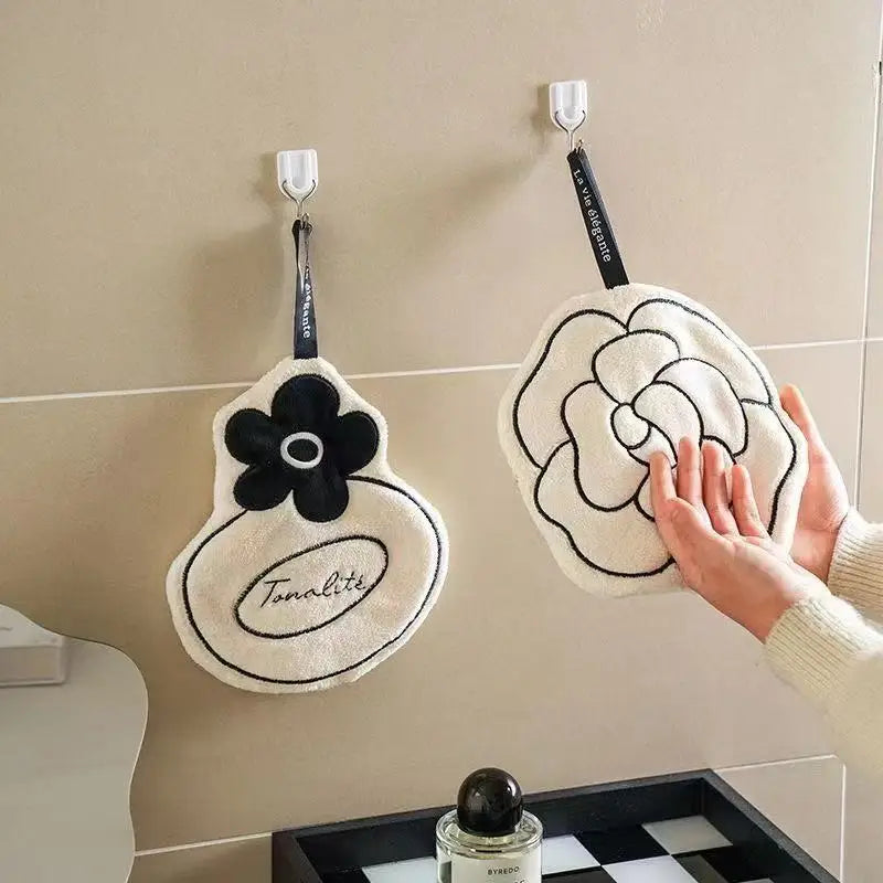 Decorative Hanging Hand Towel for Kitchen and Bathroom - 5