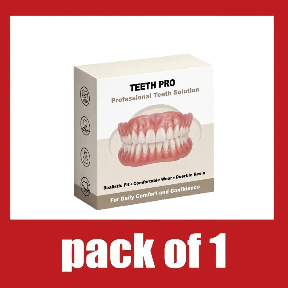 Instant Snap-On Smile Veneers for Natural Looking Teeth