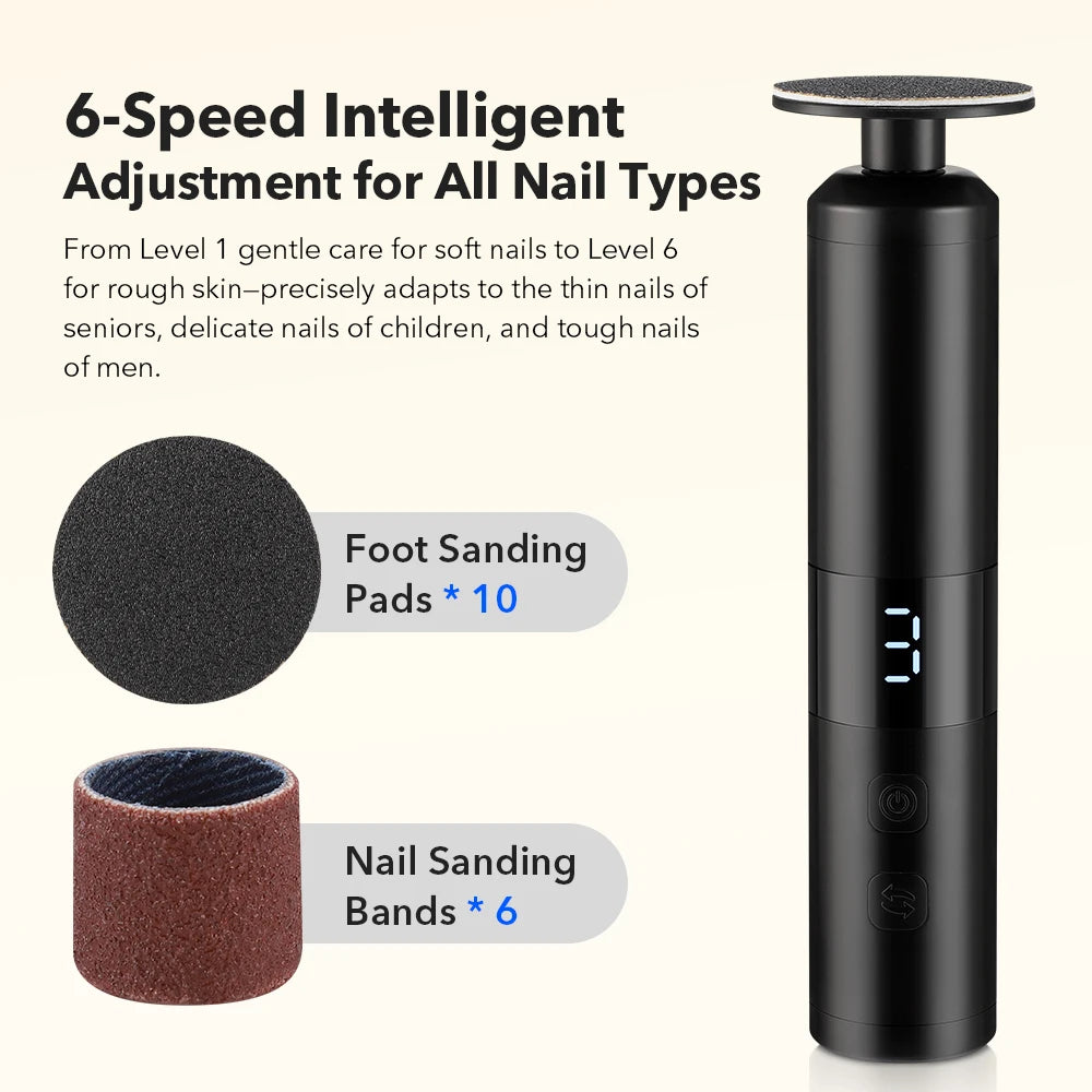 Electric Callus Remover for Smooth Feet and Heel Care - 3
