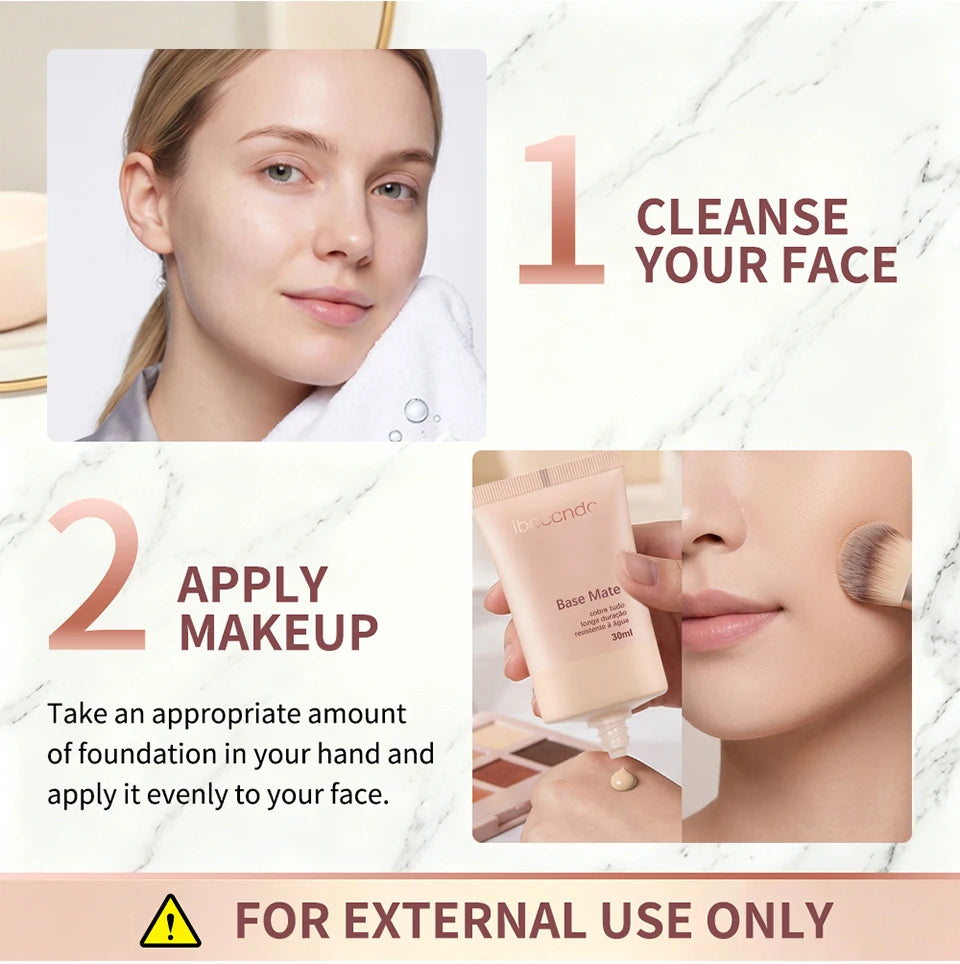 Long-Lasting Matte Liquid Foundation for Flawless Natural Coverage - 16