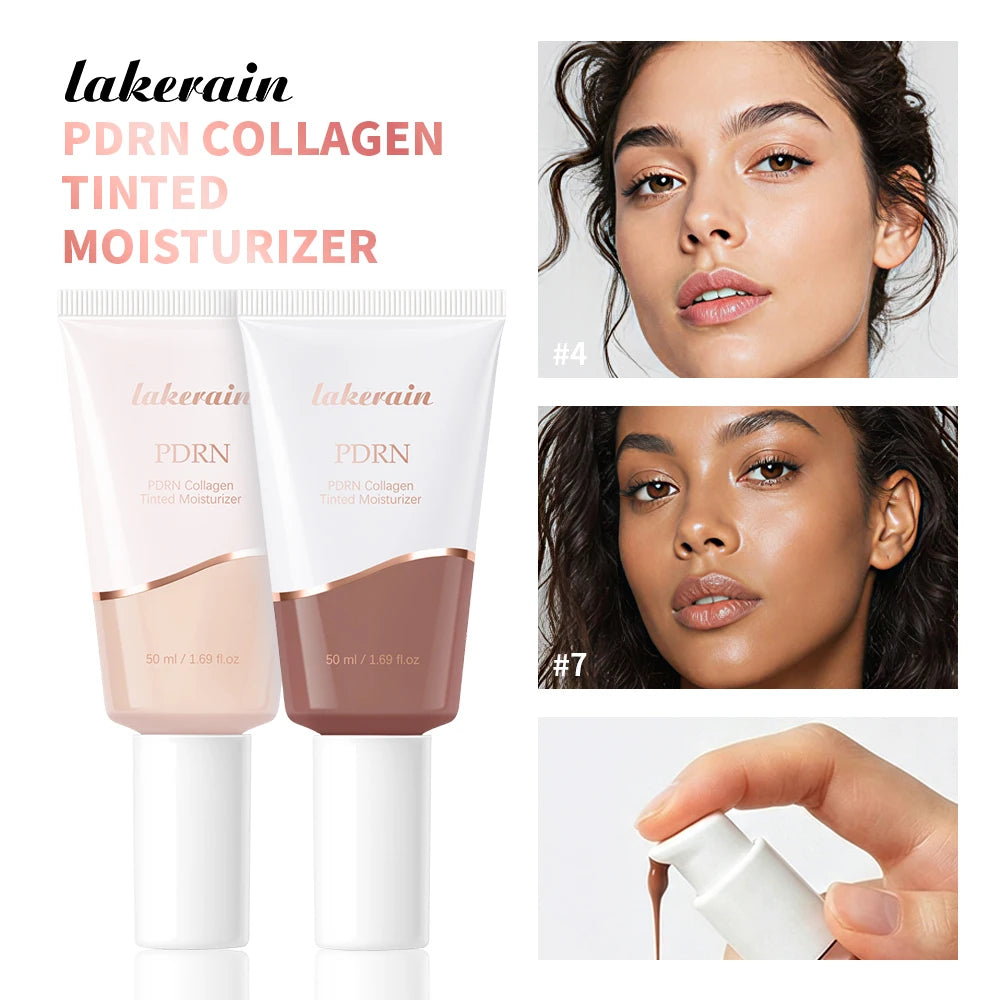 PDRN Collagen Tinted Moisturizer for Radiant Skin Glow