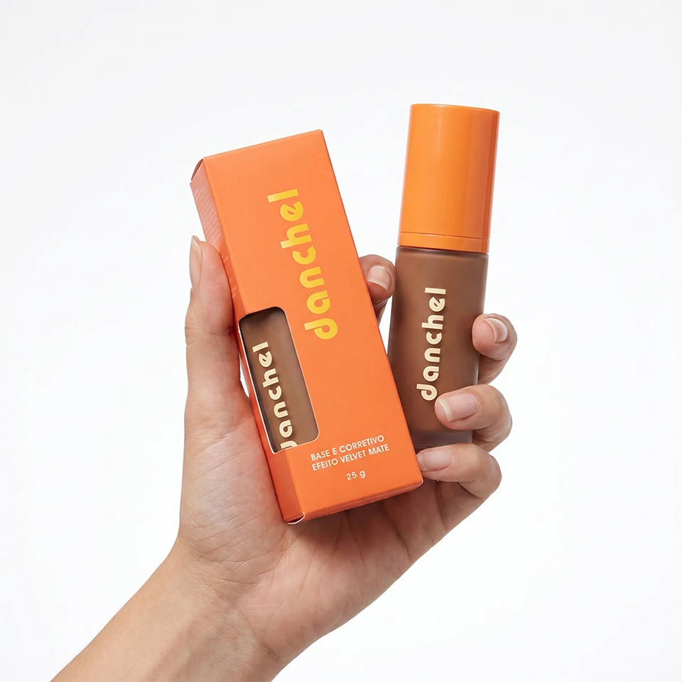 2-in-1 Velvet Matte Liquid Foundation and Concealer - 16